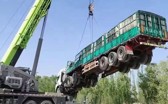 芦淞区道路脱困救援案例